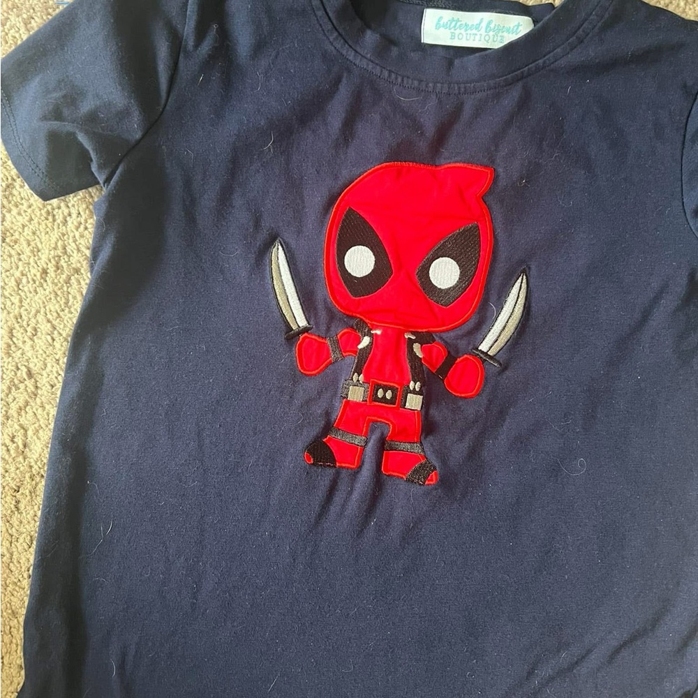 Marvel Blue Short Sleeve Tee